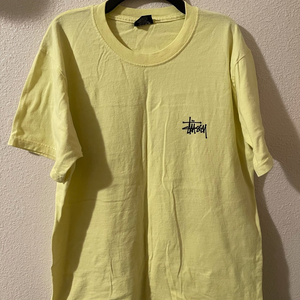 Stüssy Yellow Tee